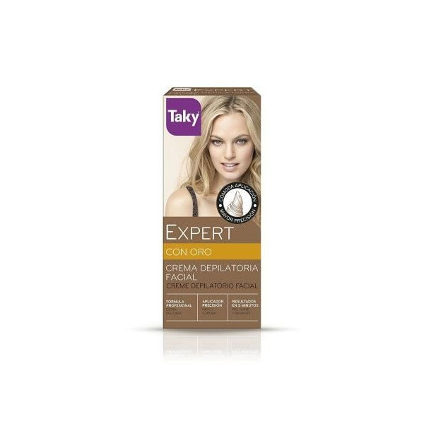 Taky Expert Con Oro Crema Depilatoria Facial 20 Ml