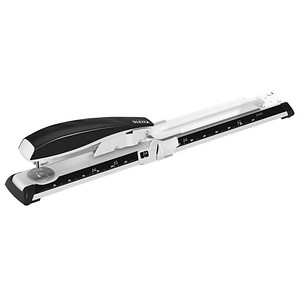 Leitz Nexxt Black Metal Longarm 40 Sheet Office Stapler & Staples
