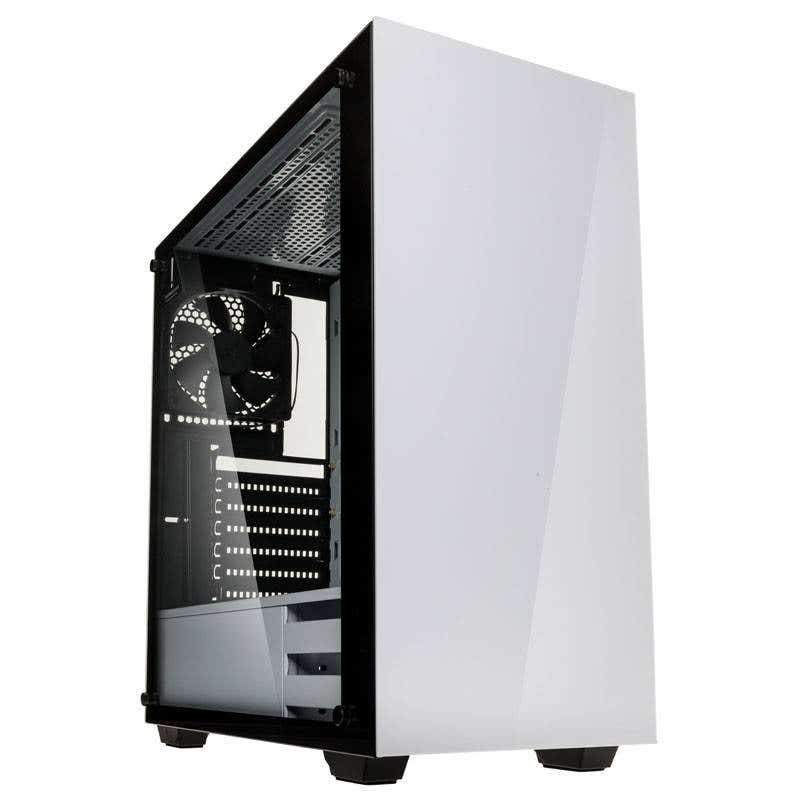 Kolink Stronghold E-ATX Mid Tower PC Case - White, White