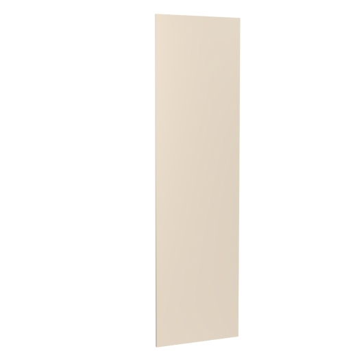 KitchenKIT Shaker Handleless 65cm Wall End Panel - Matt Cashmere