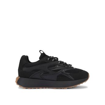  Women's Sneaker Black Synthetic Lavish