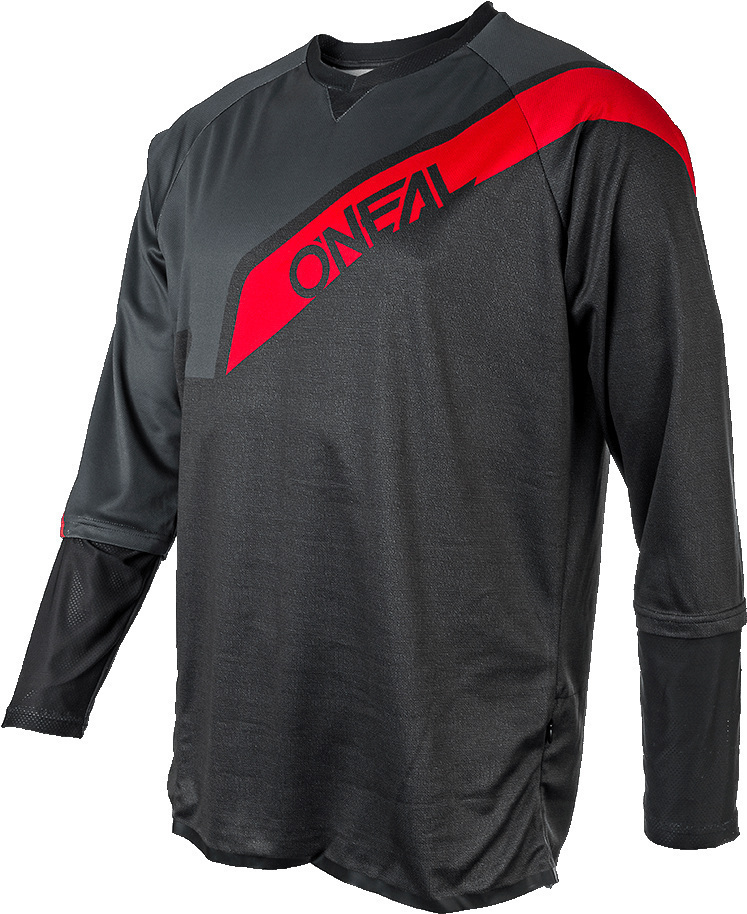 Oneal Tobanga Bicycle Jersey, grey-red, Size XL, grey-red, Size XL