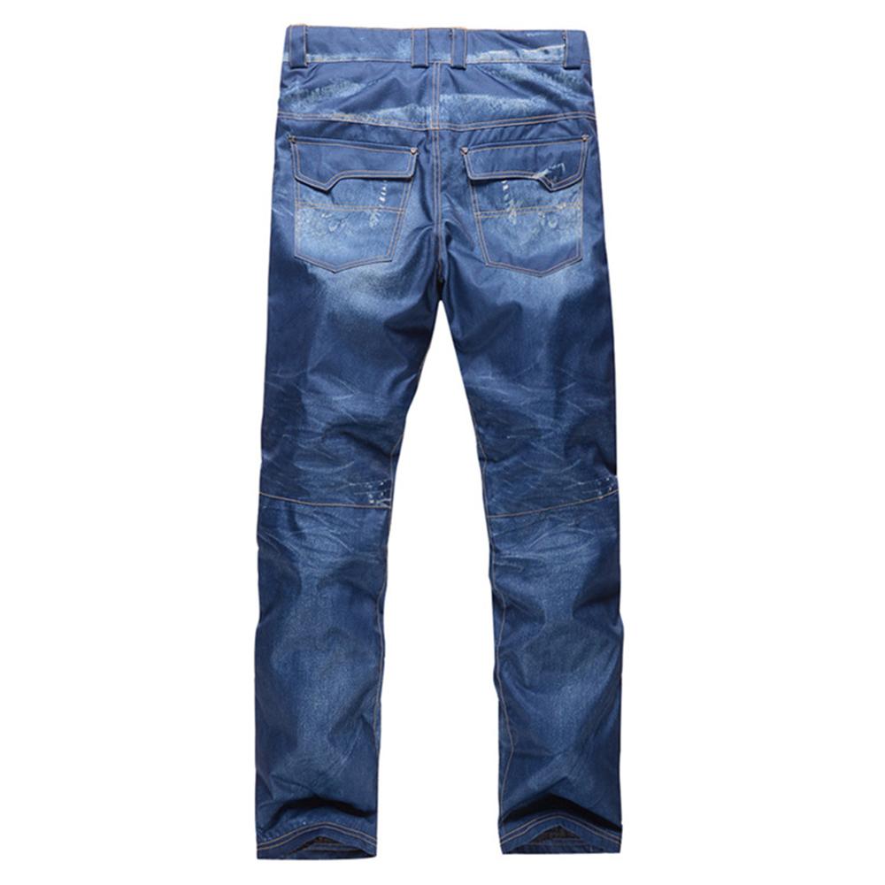 Automobile And Motorcycle Supplies Men Ski Bib Pants Winter Skiing Snowpants with Detachable Suspenders for Snowboarding Skiing Hiking L black