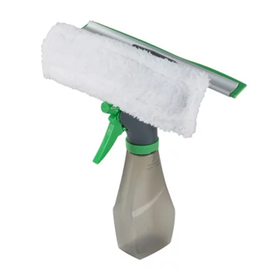 B&Q 250mm Thermoplastic Rubber (Tpr) Shower Screen & Window Squeegee & Scrubber
