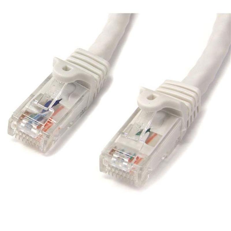 StarTech.com Cavo di rete CAT 6 - Cavo Patch Ethernet RJ45 UTP bianco da 1m antigroviglio
