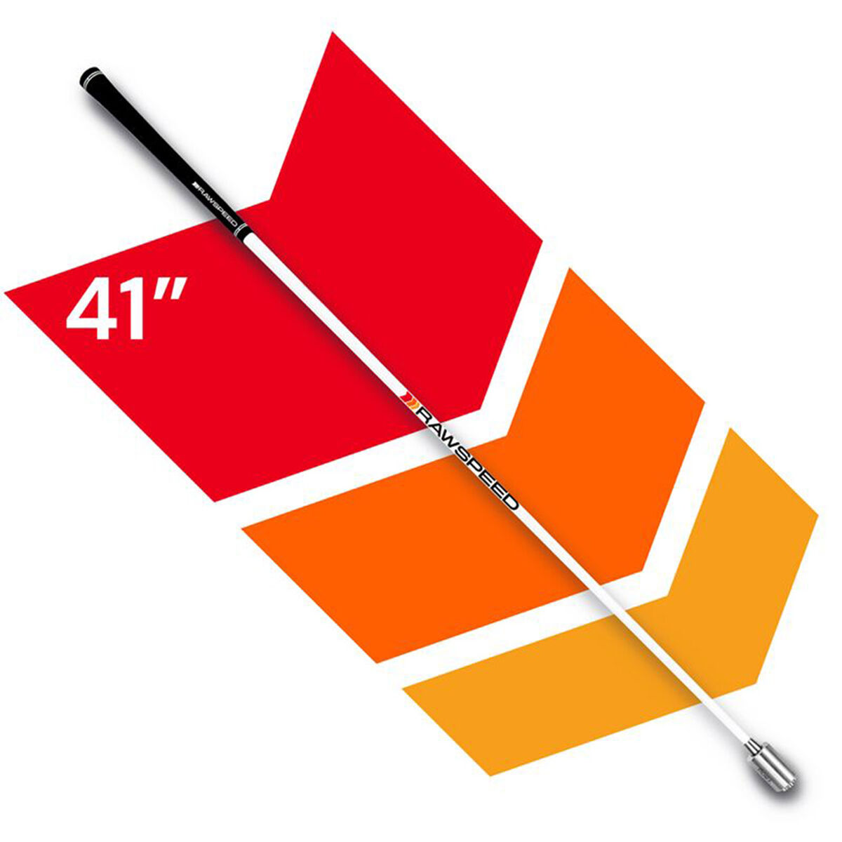 Rawspeed Golf 41"" Junior Swing Trainer, Unisex, White/black, 41 inches  | American Golf