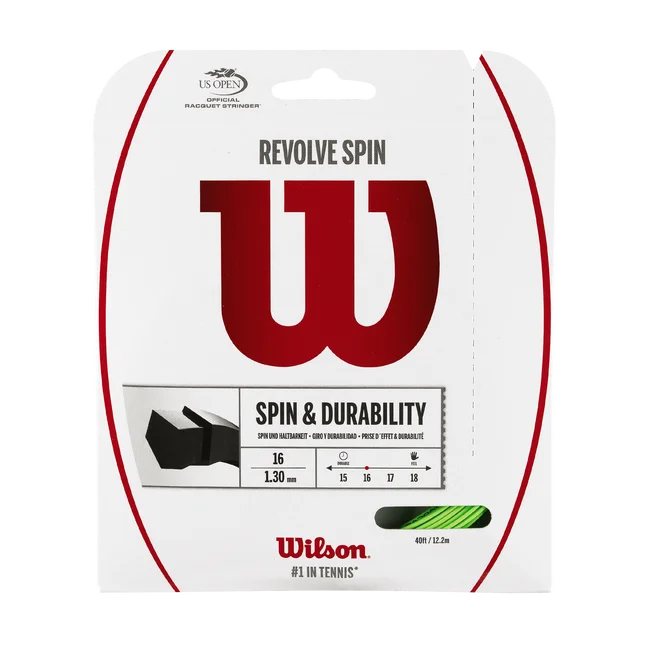 Wilson Revolve Spin Strings 16 - Clear One Size