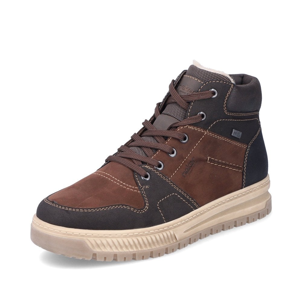  38540-25 Men&apos;s Brown Lace-up Boots Colour: Brown, Size: EU