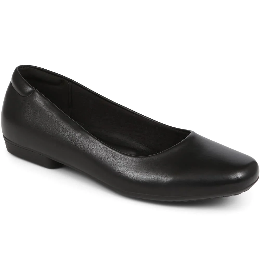 Pavers Pointed Toe Ballet Flats