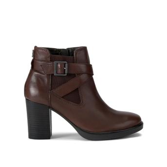  Silver 2 - Dark Brown Leather Boots