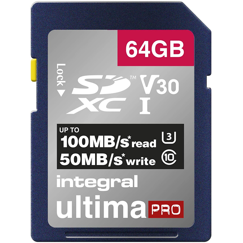 INTEGRAL V30 Class 10 SD Memory Card - 64 GB