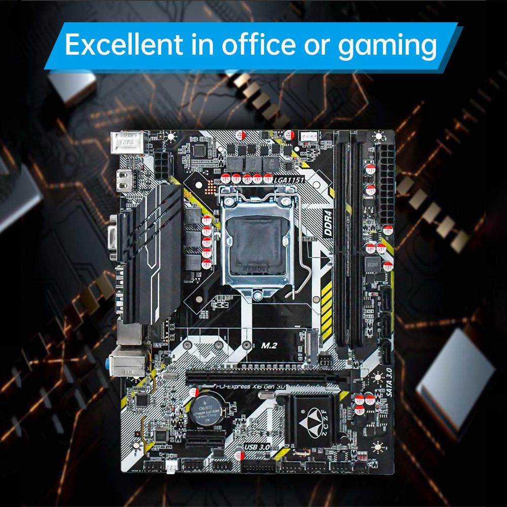 3d Printing Machine H310A4 V2.1 Gaming Motherboard 2666MHz Frequency LGA1151(Intel 6789th Gen) Compatible with Core black