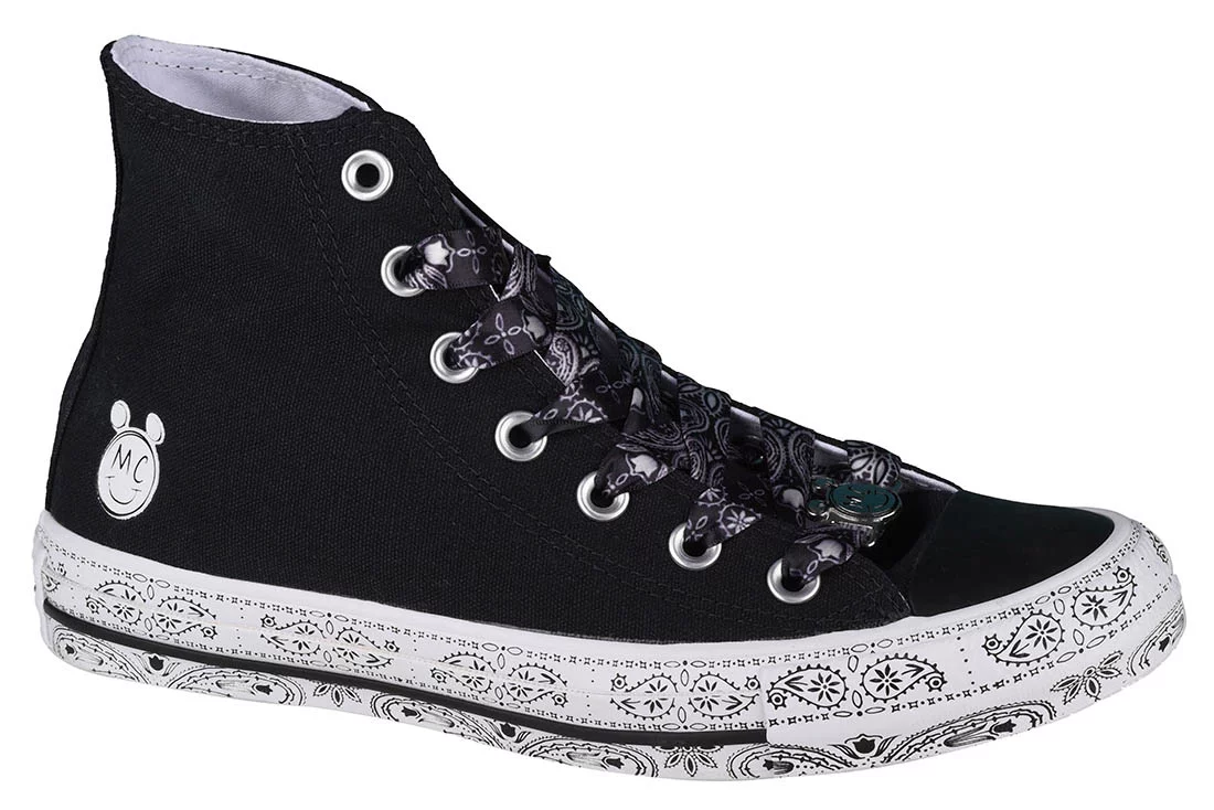 Converse X Miley Cyrus Chuck Taylor Hi All Star, Womens black Plimsolls 42,5 black