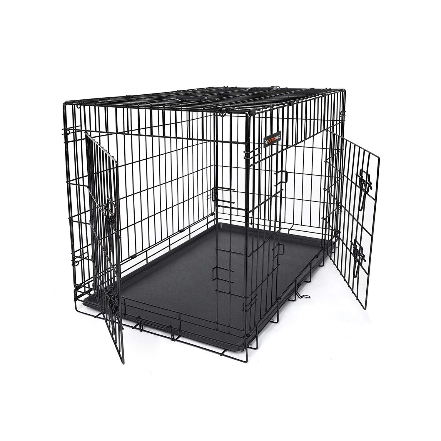 SONGMICS 2 Doors Puppy Cage