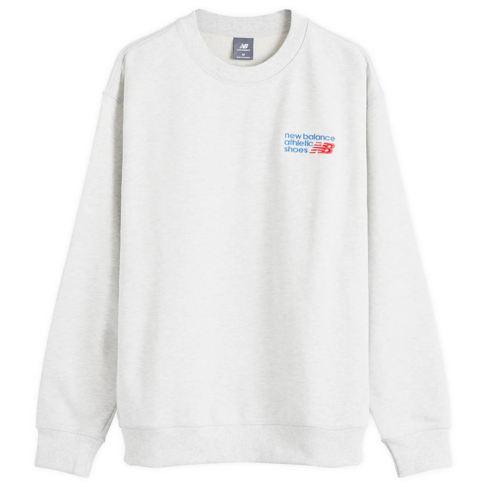  Men's Athletics Relaxed Premium Crewneck Athletic Heather