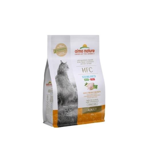 Almo Nature  HFC Adult Sterilised Pollo fresco Crocchette per gatti - 300 g