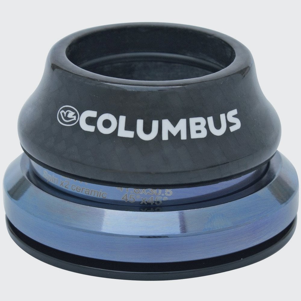 Columbus Headset - Compass Headsets Black 1.5 Carbon Ceramic Size: 1 1