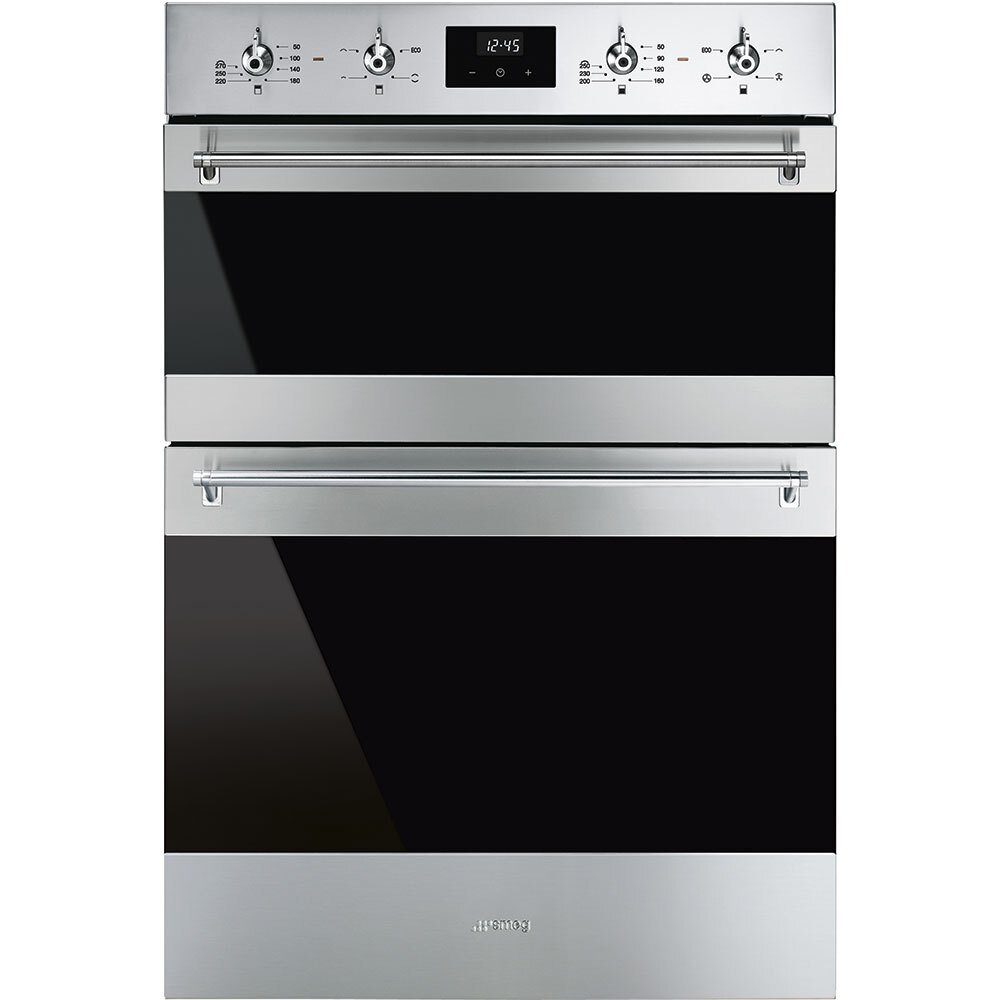 Smeg Classic DOSF6300X Built In Electric Double Oven - Stainless Steel - A/B Rated