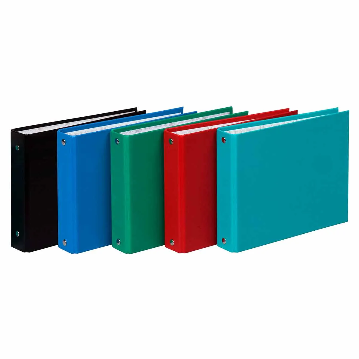 Exacompta Exaclair Exacompta PP Board Ring Binder 16.5x25mm 2 Rings 25mm Pack of 10 Assorted, Assorted | Filing & Folders > Ring Binders > Ring Binders