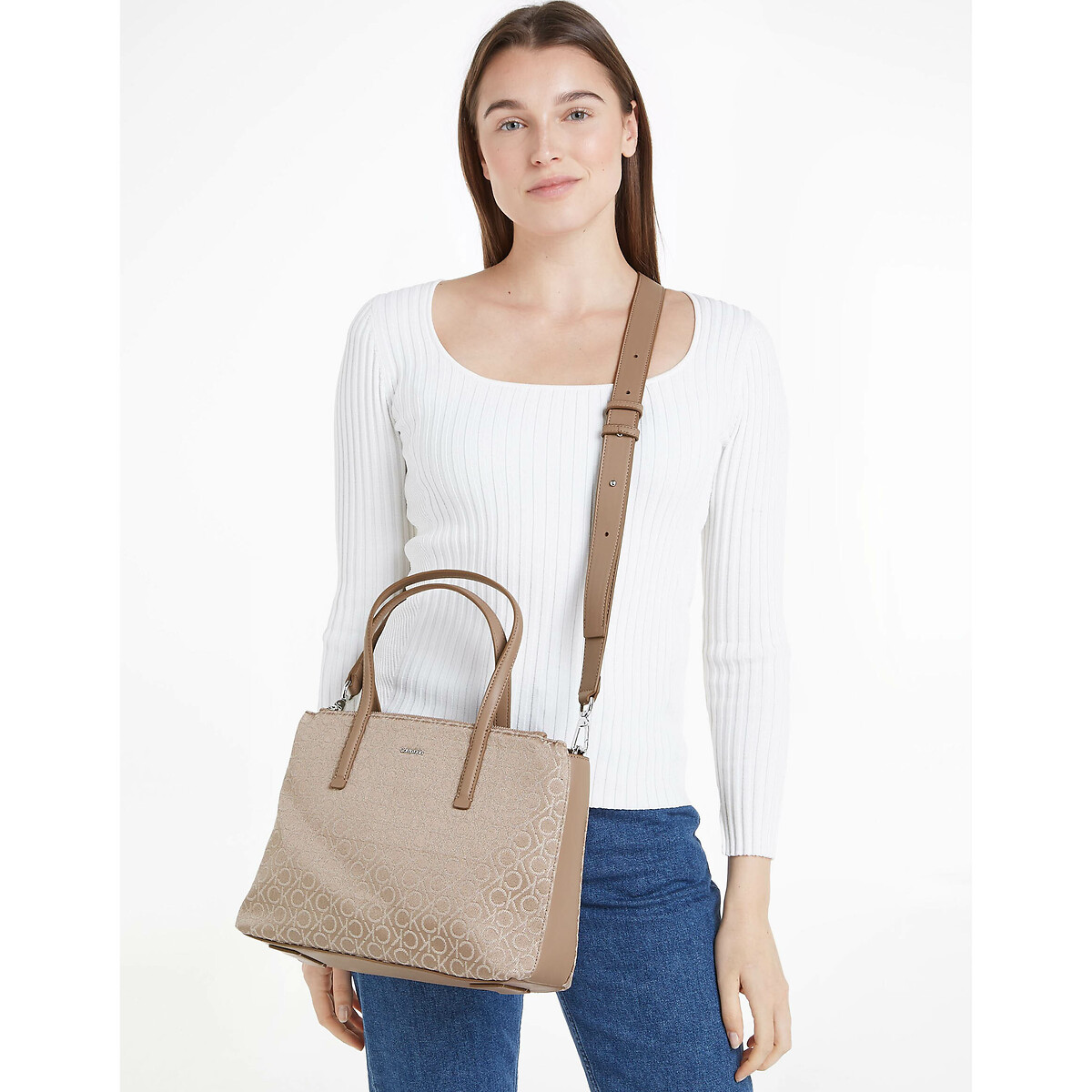 Bolso Tote Con Asas Y Bandolera Medium Tote