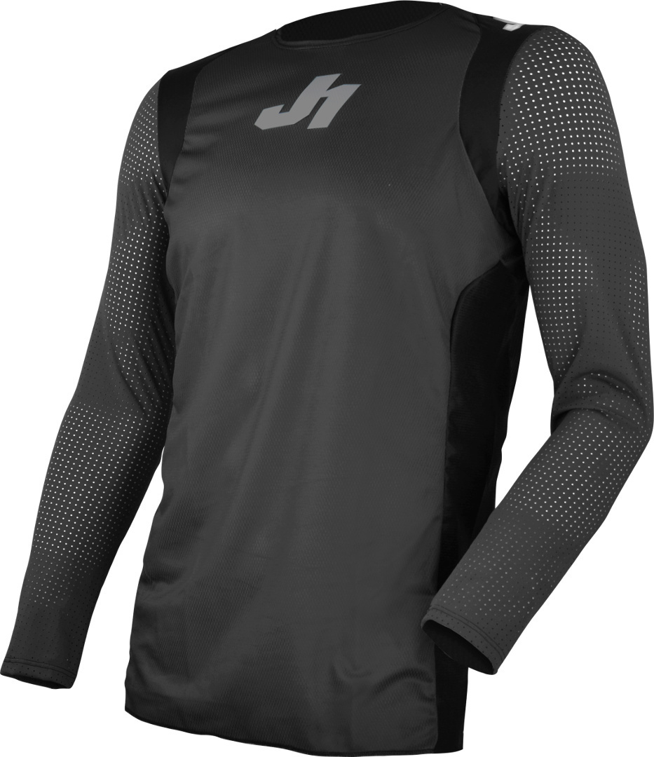 Just1 J-Flex Longsleeve Bicycle Jersey, black, Size XL, black, Size XL
