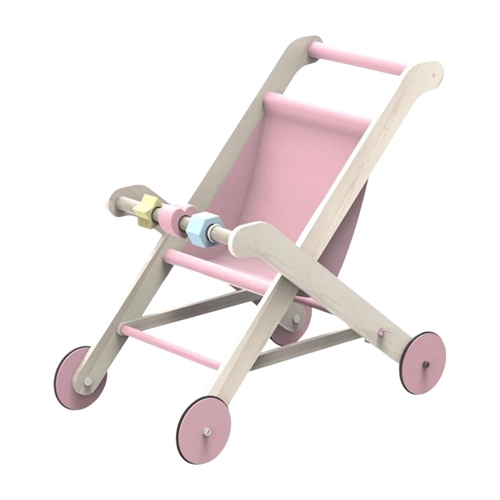 Moover Essential Dolls Stroller Pink