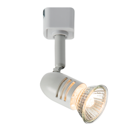 Knightsbridge 230V GU10 Track Spotlight - White