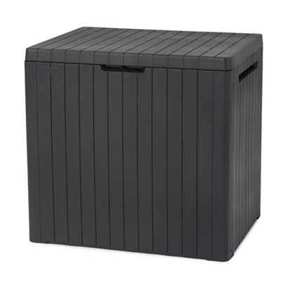 Keter (Graphite) Garden Storage Box 113L Outside Storage Box