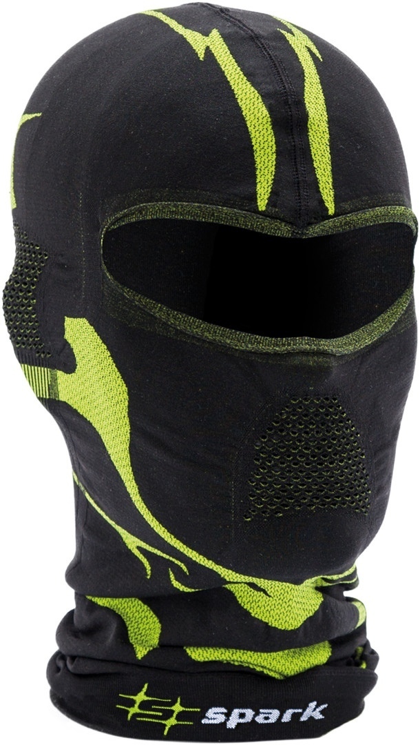 Spark Mono Devil Balaclava, black-yellow, black-yellow, Size One Size