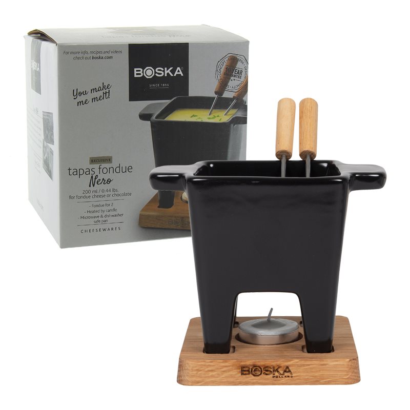 Boska - Tapas Fondue Set - Black