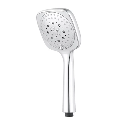 GoodHome Teesta Chrome Effect 3-Spray Pattern Shower Head