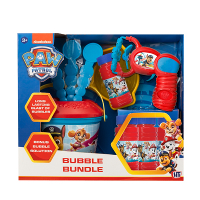 The Works Paw Patrol Bubble Bundle