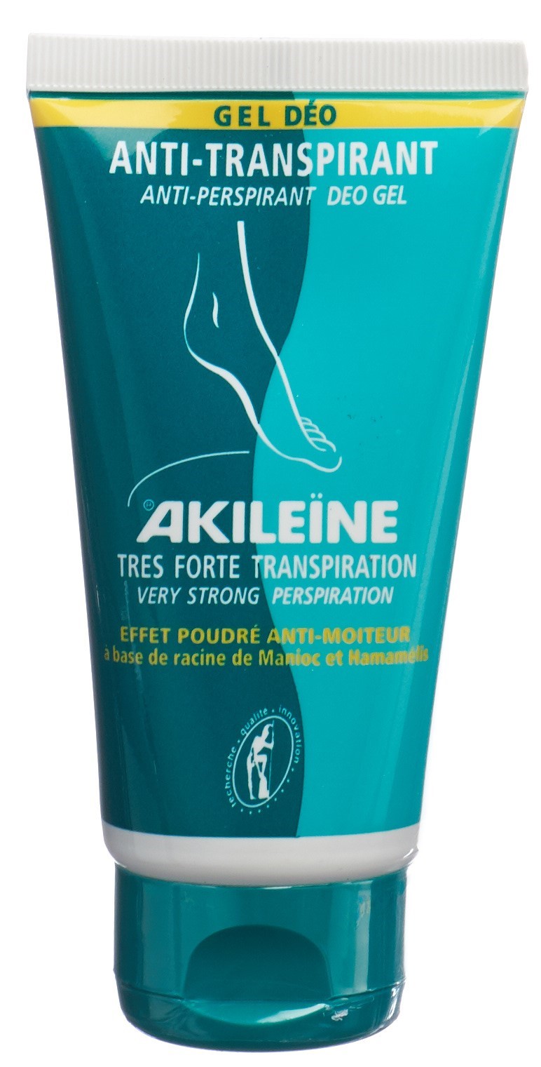 Akileine Deo Instant Freshness Antiperspirant Gel 75ml