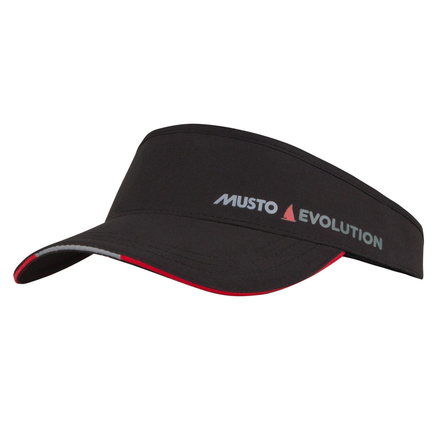 MUSTO Unisex Evolution Fast Drying Race Visor Black O/S