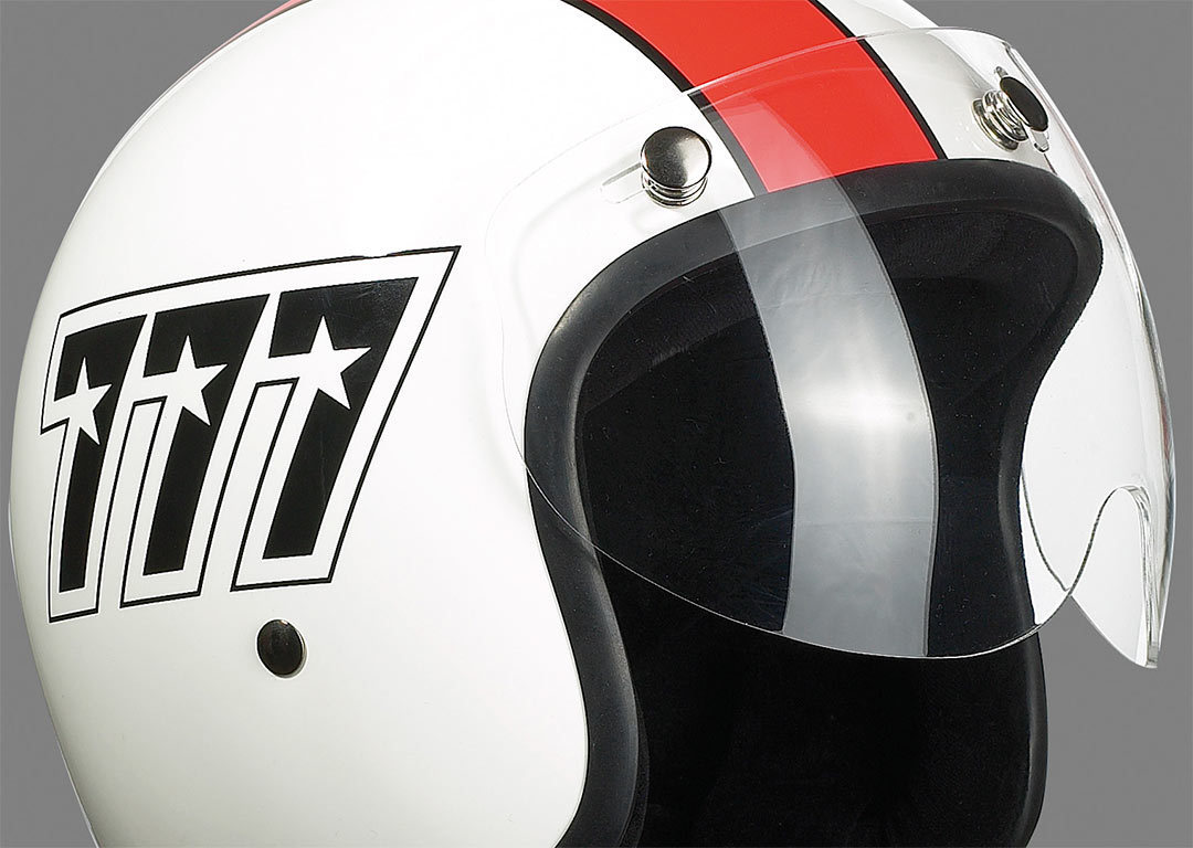 7757 Bandit Jet Visor, clear, clear, Size One Size