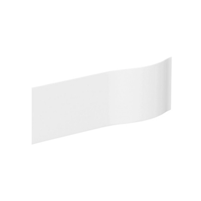 Cooke & Lewis P Bath Gloss White Left Or Right-Handed P-Shaped Front Bath Panel (W)1700mm