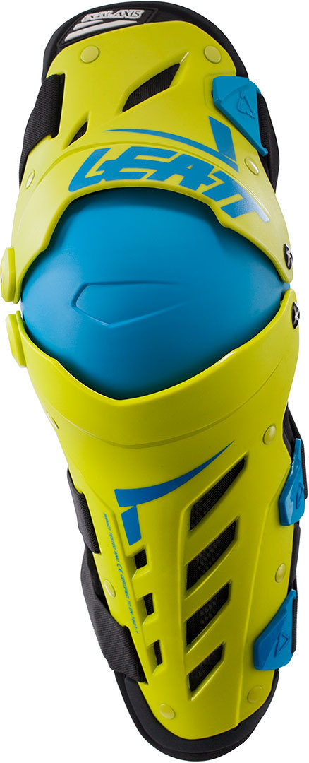 Leatt Ginocchiere  Dual Axis Giallo-Azzurro
