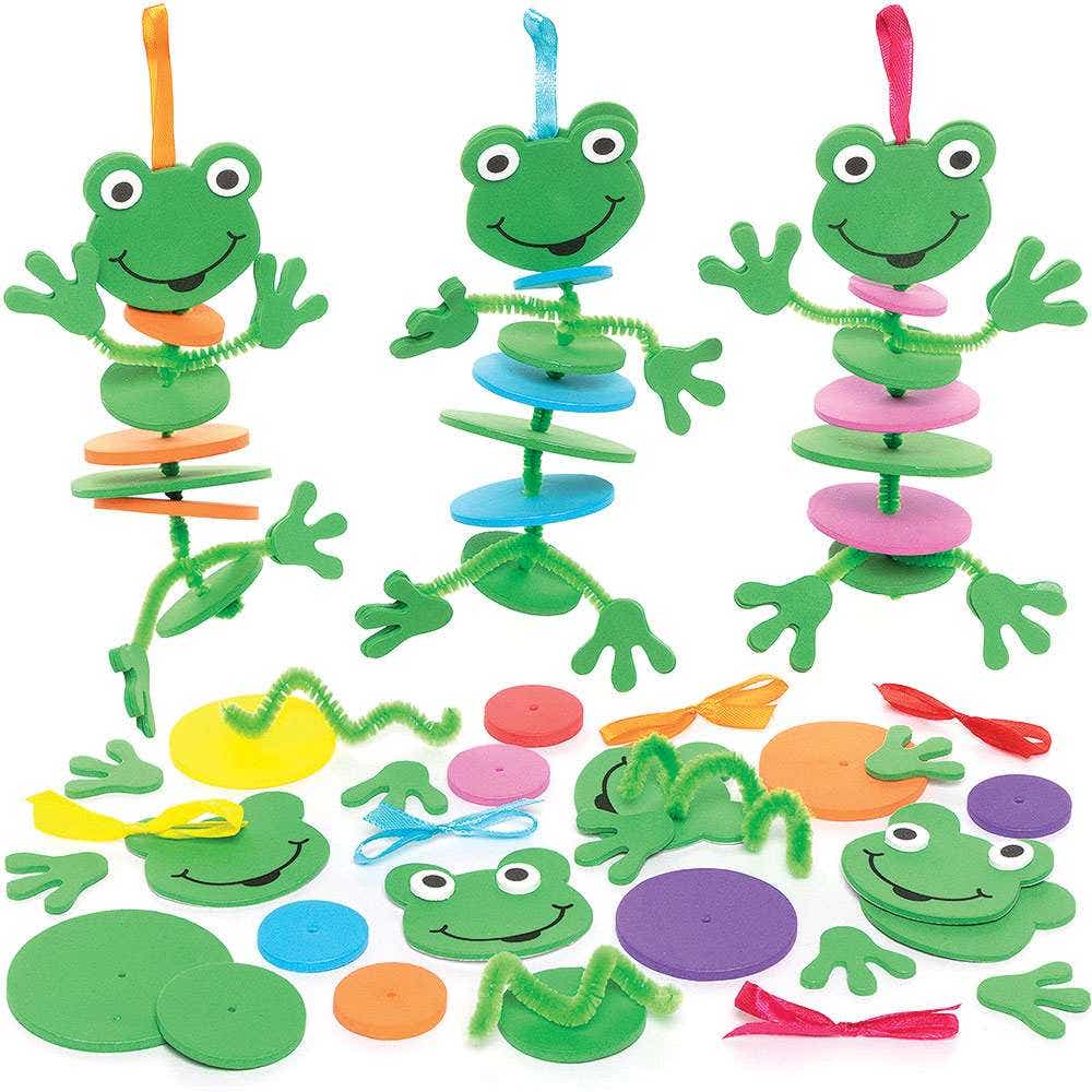 Baker Ross Frog Stacking Kits (Pack of 6)