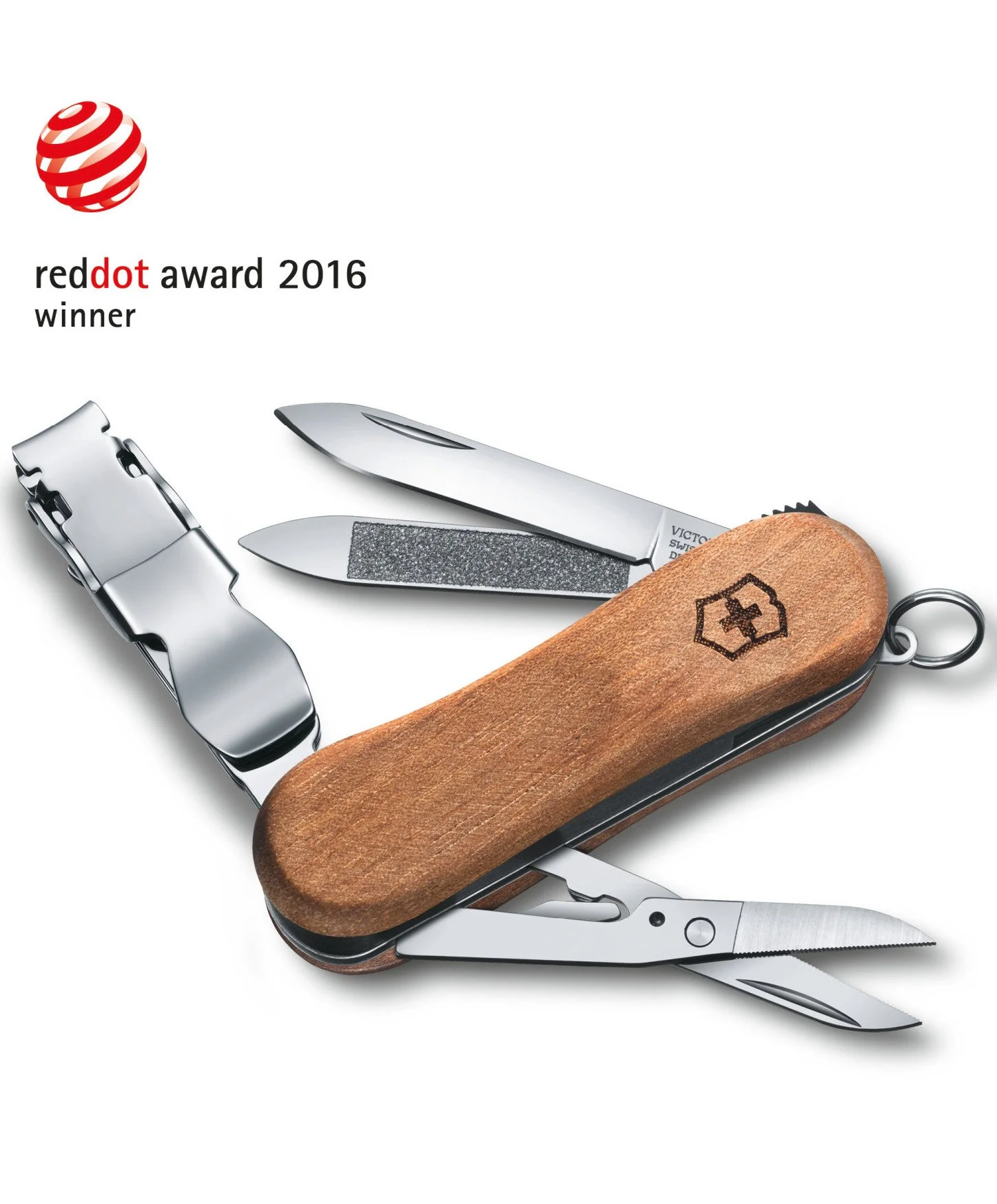 Victorinox Nail Clippers Wood 580no size