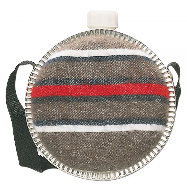 Mil-Tec Gourde Western ronde 1.9 l Blanc/Blanche, Marron, Noir/noire, Rouge