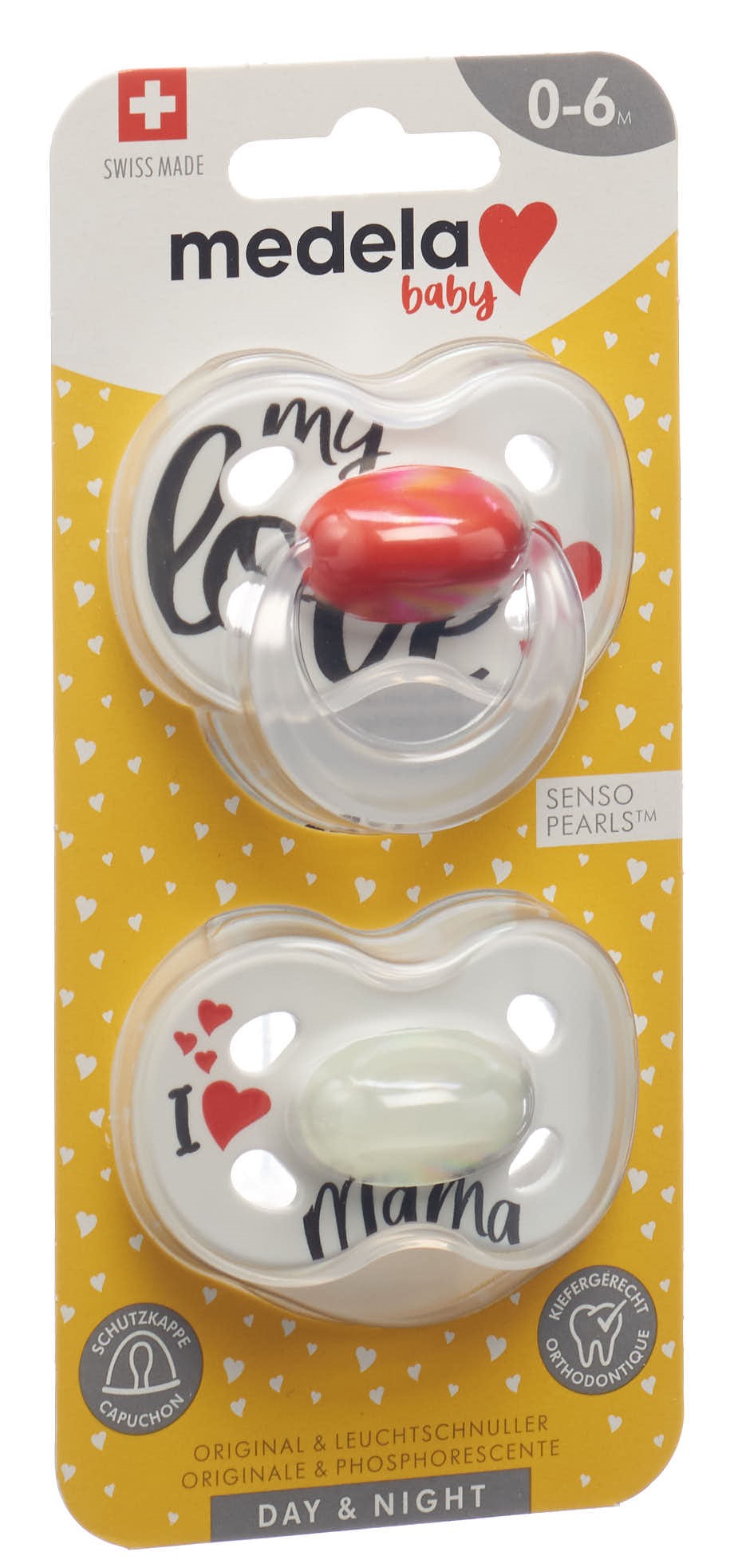 Medela Day&Night Soother dummy 0-6m 2 pc