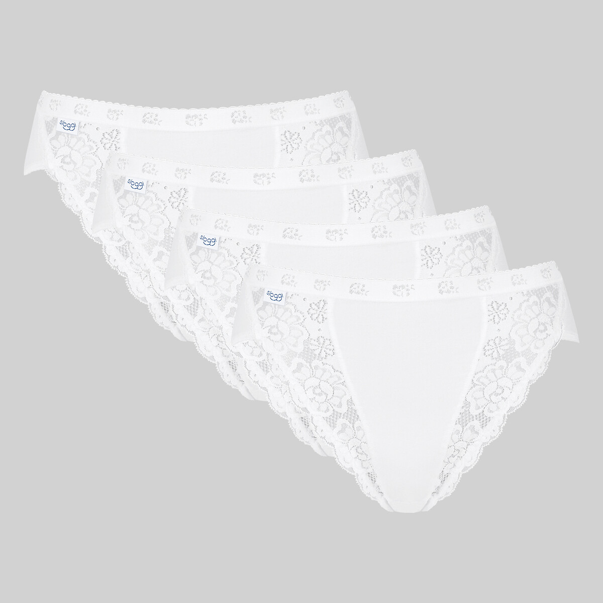 Sloggi Lingerie Sloggi Pack Of 4 Chic Knickers In Cotton Mix