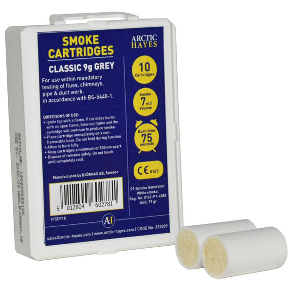 Arctic Hayes Smoke Cartridges Classic 9g White (Pack 10)