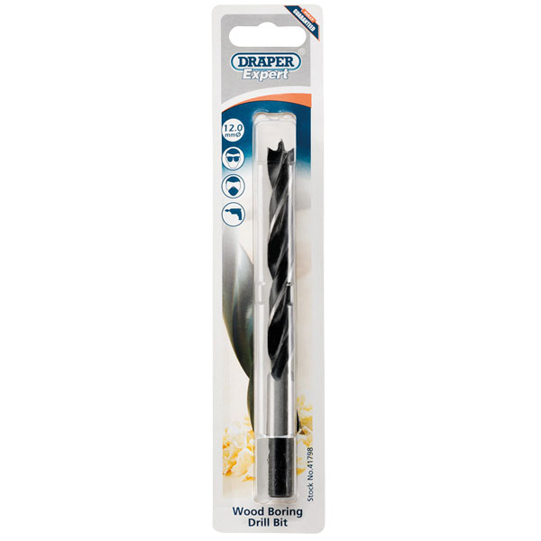 Draper Wood Drill Bit, 12mm 41798