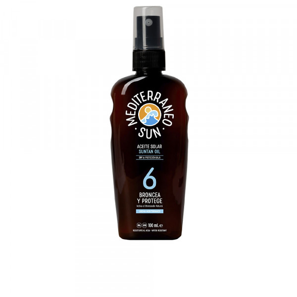 Mediterraneo Sun Coconut Suntan Oil Dark Tanning Spf6 200 Ml