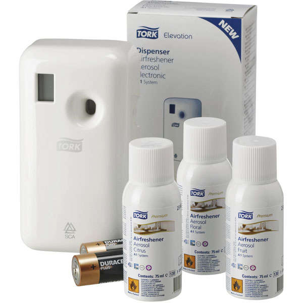 Essity Professional Hygiene Germany GmbH Tork 972000 Elevation Air Freshener Starter Pack - A1 System