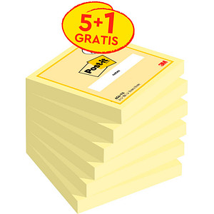 3M Post-It 7100199885 Post-it Sticky Note 76mm x 76mm Yellow 600 Sheets
