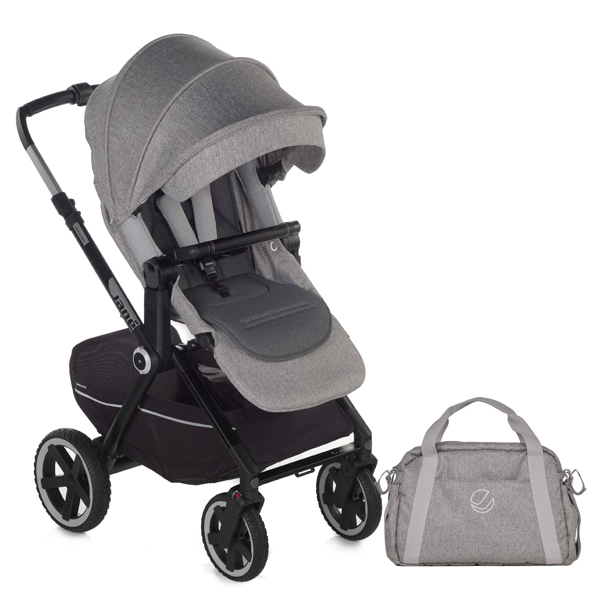 Crosslight-3 Pushchair - Dim Grey