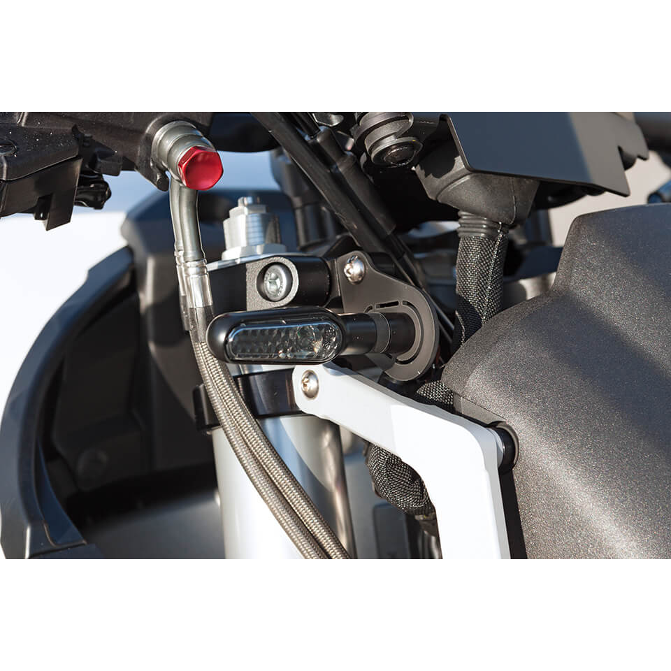 LSL YAMAHA indicator holder, for mounting YAMAHA indicators, black, black