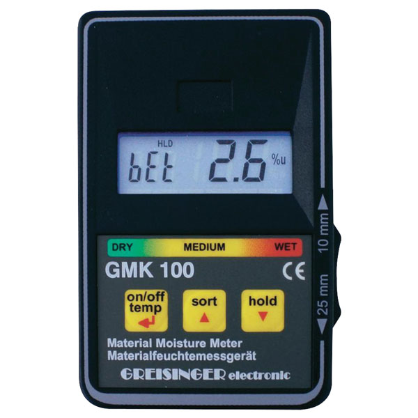 GREISINGER GMK 100 Moisture Meter